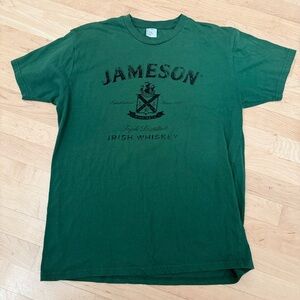 Jameson Irish Whiskey Green Short Sleeve Tee Large